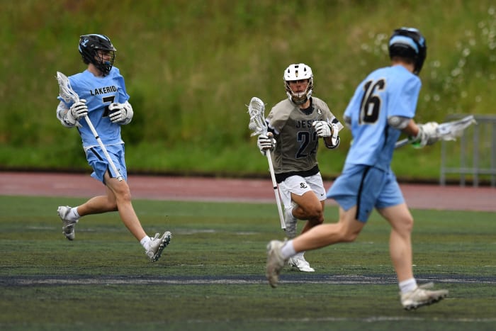 Jesuit Lakeridge boys lacrosse final Taylor Balkom 13